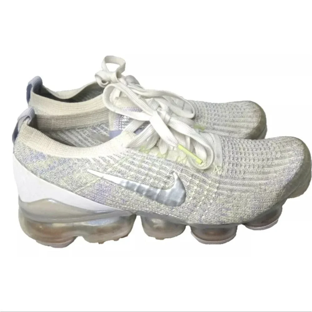 Nike Air VaporMax Flyknit 3 Barely Volt Women's Shoes Size 8